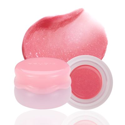 FRUDIA Glow Juicy Jam Lip & Cheek Stain (Chou Berry)  Korean Lip Tint & Blush in One | Long-Lasting, Moisturizing, Non-Sticky Glossy Color for Lips, Cheeks & Eyes | Ballerina Pink (4.5g)