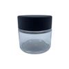 2oz Clear Glass Jar with Child-Resistant Cap  Airtight, Smell-Proof, Food-Safe Storage Container for Creams, Balms, Spices, Lotions, and DIY Products view 1