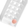 Aramox Lipstick Storage Rack Castle ABS Organizer 18 Spaces Lipgloss Display Stand for Makeup Cosmetics (White) view 1