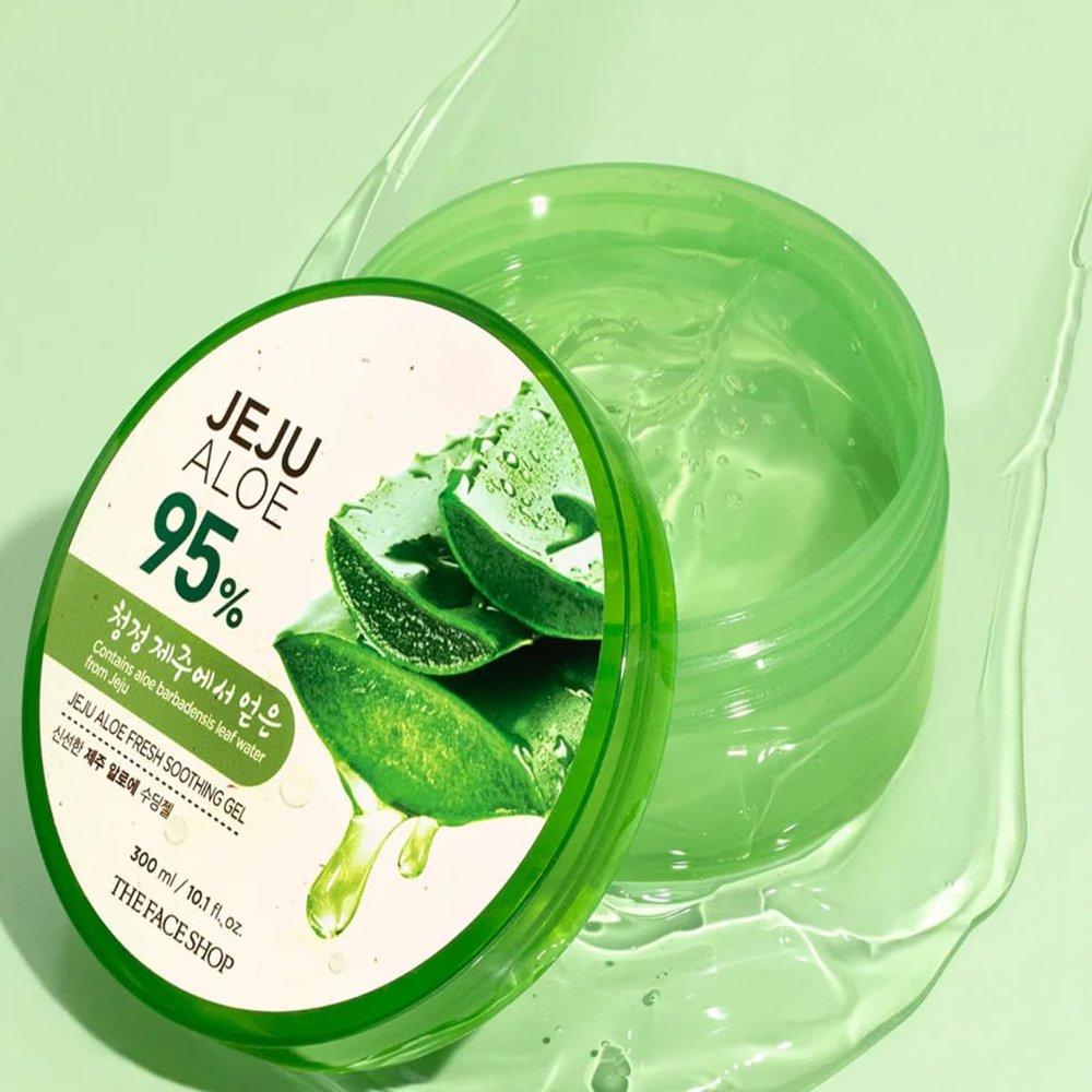3 IN 1 ALOE FRESH SOOTHING GEL FOR SKIN, BODY AND HAIR. PURE ALOE VERA & VITAMIN E FOR SKIN & HAIR KOREAN SKIN CARE PRODUCT 10.0 FL OZ (PACK OF 1)