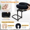 AOSSA Massage Headrest for Bed Face Cradle Pillow  Adjustable Mattress Top Massage Kit with Face Down Cushion, Home Spa and Salon Bed Attachment, Also for Eye Surgery Recovery view 2