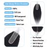 Kinky Straight 2x6 HD Lace Frontal Closure 12A Brazilian Raw Virgin Yaki Kinky Straight Human Hair Closure Natural Hairline Pre Plucked 12 Inch view 4
