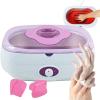 YCLRELIJ Paraffin Wax Bath, 4L Large Capacity Paraffin Wax Machine for Hand Foot, 0-60 Adjustable Temperature, Moisturizing and Exfoliating, for Soft Elbows, Hands, Feet, Arthritis and Joint.(Pink) view 1