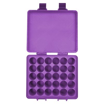 3D Printed Essential Oils Storage Case Compatible with Young Living 5ml Essential Oils - 5ml Bottle Storage Box with 30 Slots - Essential Oil Carrying Case, 16mm Max Diameter, 35mm Max Height
