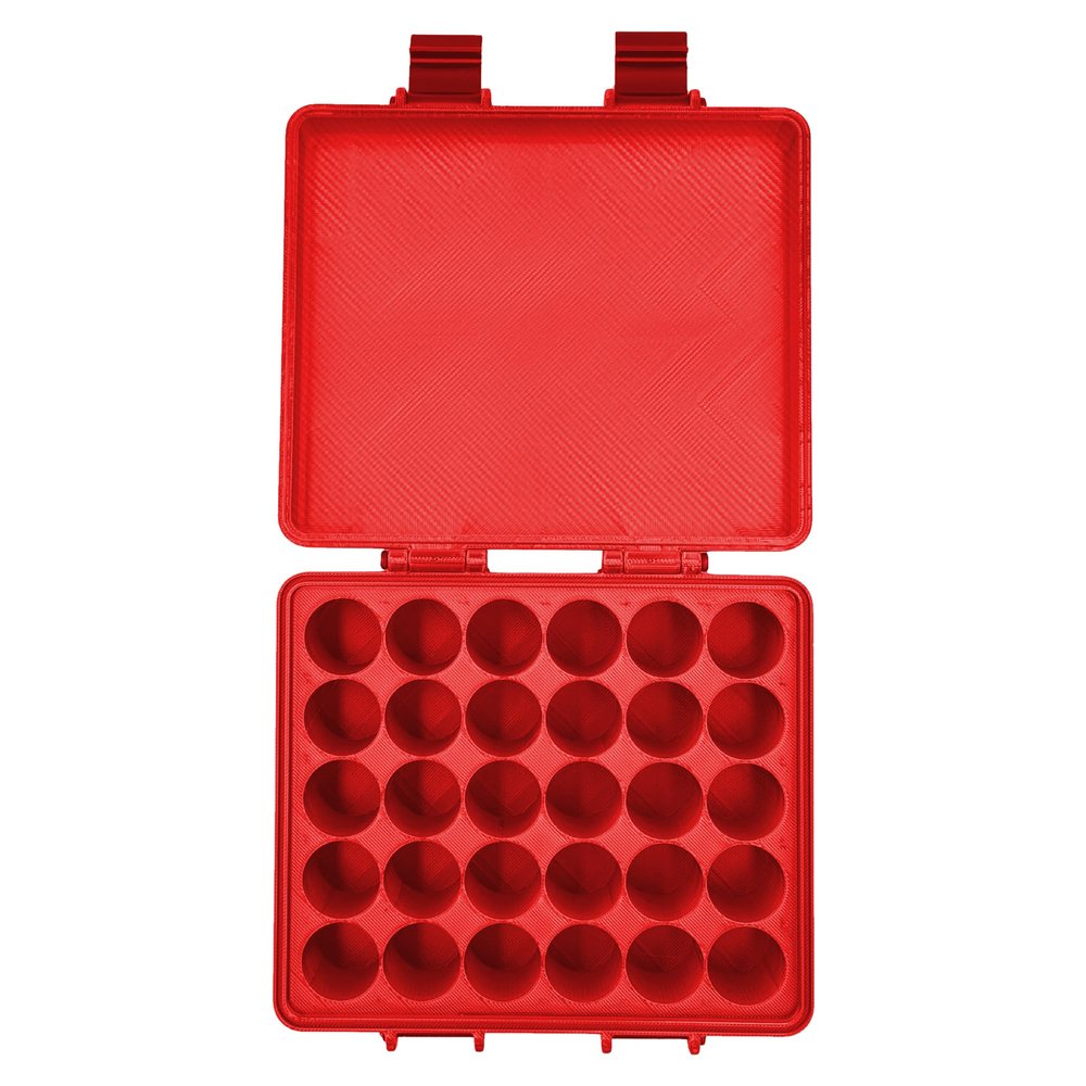 3D Printed Essential Oils Storage Case Compatible with Young Living 5ml Essential Oils - 5ml Bottle Storage Box with 30 Slots - Essential Oil Carrying Case, 16mm Max Diameter, 35mm Max Height