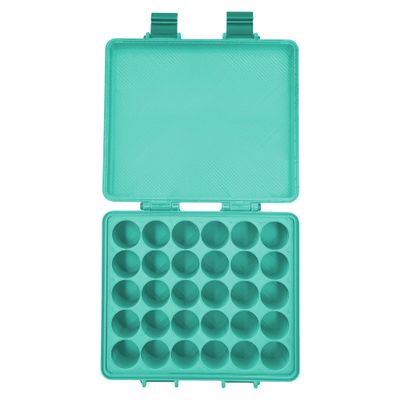 3D Printed Essential Oils Storage Case Compatible with Young Living 5ml Essential Oils - 5ml Bottle Storage Box with 30 Slots - Essential Oil Carrying Case, 16mm Max Diameter, 35mm Max Height
