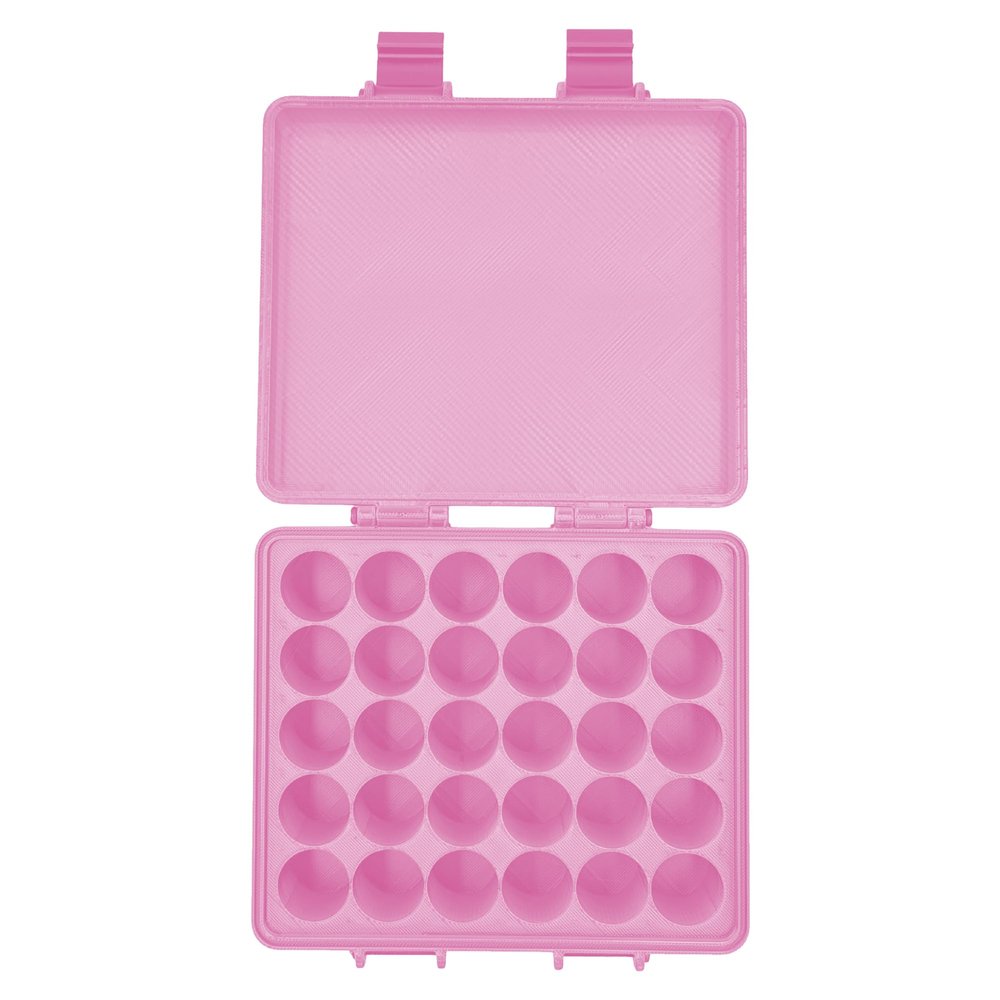 3D Printed Essential Oils Storage Case Compatible with Young Living 5ml Essential Oils - 5ml Bottle Storage Box with 30 Slots - Essential Oil Carrying Case, 16mm Max Diameter, 35mm Max Height
