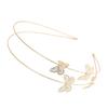 Crystal Headband for Women Double Hairband Moon Star Inlaid Rhinestone Hair Bands Hair Accessories(Gray) view 3
