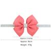1Piece 20Color Hair Bow Flower Headband Silver Ribbon Hair Band Handmade DIY Hair Accessories(16) view 2