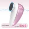 AprElm-E5 Rechargeable Electric Foot Callus Remover with 3-Sizes 120Pcs Sandpapers, Professional 1000RPM Electric Foot File with Organizer, Pedicure Tools Gifts for Women Men (Pink-White) view 4