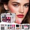 Travel Makeup Case - Cosmetic Kit, Teen Performance Bag | Complete Halloween Theater Set, Creative Tween Organizer, Kit for Bridal Event Preparation view 4