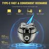 Egg-Shaped Head Shavers for Men Wet/Dry Electric Shaver with Detachable Magnetic Head & Runtime Rechargeable Razors for Bald Men view 4