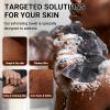 African Net Sponge Authentic for Exfoliating - Extra Knots for Deep Cleansing & Back Scrubbing - Body Scrubber Washcloth for Women & Men - Daily Shower Exfoliator for Smooth, Glowing Skin(Black) view 4