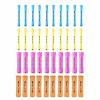 40Pcs Hair Perm Rods Set - 4 Sizes Plastic Cold Wave Rods, Heatless Perming Curlers Rollers with Pintail Comb for Long, Short, Straight, Curly & Natural Hair - DIY Hair Styling Tools view 1