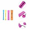 40Pcs Hair Perm Rods Set - 4 Sizes Plastic Cold Wave Rods, Heatless Perming Curlers Rollers with Pintail Comb for Long, Short, Straight, Curly & Natural Hair - DIY Hair Styling Tools view 4