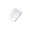 18 Pcs Flat Claw Clips for Women - 3.74 Inch Solid Color Hair Clips Accessories, Ideal for Thick & Thin Hair - Stylish Ellipse & Pointed-nose Designs (White2) view 1