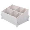 DRMEE Skincare Organizers, Plastic Storage Box Dressing Table Cosmetic Storage Box Makeup Orangize for Decor Counter(G) view 1