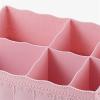 DRMEE Skincare Organizers, Plastic Storage Box Dressing Table Cosmetic Storage Box Makeup Orangize for Decor Counter(G) view 4
