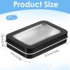 MBAIYO 4Pcs Cotton Swab Holder for Travel, Portable Floss Picks Case with Dustproof Lid Refillable Floss Pick Dispenser Travel Flosses Picks Case with Dustproof Lid for Cotton Swabs Hair Ties (Black) view 2