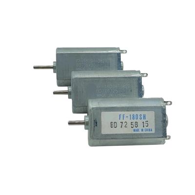 1pc Mini 180 Motor FF-180SH-3827 1.2V 2.4V 3V 3.7V 22000RPM High Speed Micro 20mm Electric Motor for Shaver Toothbrush(Model B_2.4V)