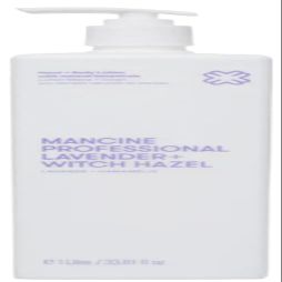 Bee Line Industries Mancine Hand Body & Post Waxing Lotion: Lavender & Witch-Hazel 33.31fl oz