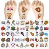 100 Sheets Baseball & Softball Temporary Tattoos, Sport Themed Fake Tattoos for Kids Adults, Waterproof Temporary Tattoo Stickers for Party Sports Events Fans Gifts view 2