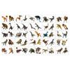 100Sheets 3D Dinosaur Temporary Tattoos Birthday Themed Party Supplies Decoration Favors Cartoon Dinosaur Sticker for Kids Boys Home Activity Class Prizes Carnival Christmas Rewards view 4