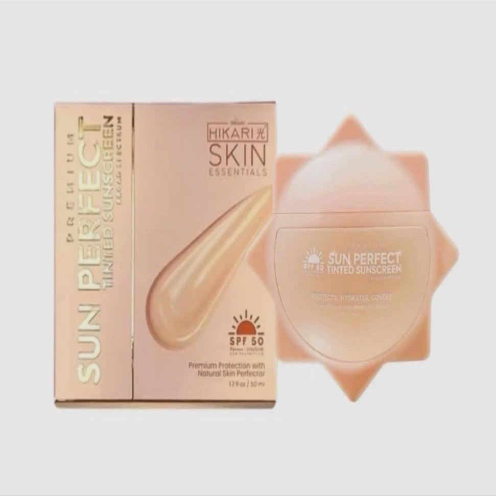Hikari Premium Sun Perfect Tinted Sunscreen SPF 50-50ml