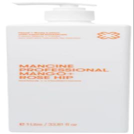 Bee Line Industries Mancine Hand Body & Post Waxing Lotion: Mango & Rose Hip 33.31fl oz
