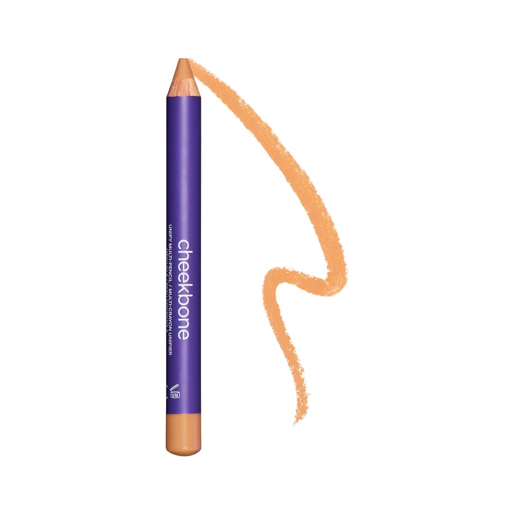 Cheekbone Unify Complexion Multi Pencil, 6 Medium, Creamy Multi-Use Face Stick for Concealing, Brightening & Sculpting, Buildable, Lightweight Formula, Vegan & Cruelty Free, 0.1 oz.