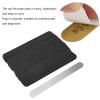 100 Pcs Replacement Nail File Strip Kit Reusable Stainless Steel Nail File Base Plate Disposable Nail Abrasive Files for Professional Nail Salons and Beginners view 3