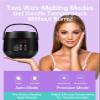 Multifunctional Intelligent Hair Removal Wax Bean Machine - Silicone Bowl, Painless Beauty Wax Heating Therapy Device view 3
