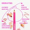 Cheekbone Clay Horizon Lip Pencil, Vegan Matte Lip Liner, Highly Pigmented, Smooth & Creamy, Powder-Like Finish, With Organic Coconut Oil, Define & Shape, 0.038 oz view 3