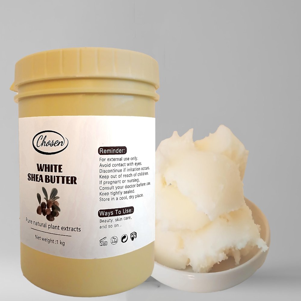 1 kg Raw Shea Butter  100% Pure, Natural Plant Extract  [35 oz]