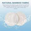 20 Packs Organic Reusable Makeup Remover Pads, Washable Bamboo Cotton Rounds for All Skin Types with Cotton Laundry Bag view 3
