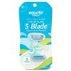 E~quate Women's 5 Blade Disposable Razors, 3 Count (1 Pack) view 1