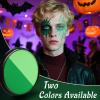 Green Face & Body Paint Dark/ Light Green3 Brushes 2pc Sponge1.06 OZ Water Activated for Halloween Monster Witch Orcs Hulk Hunting Camouflage Costumes Alien Frankenstein Cosplay & Parties view 2