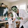 Green Face & Body Paint Dark/ Light Green3 Brushes 2pc Sponge1.06 OZ Water Activated for Halloween Monster Witch Orcs Hulk Hunting Camouflage Costumes Alien Frankenstein Cosplay & Parties view 4