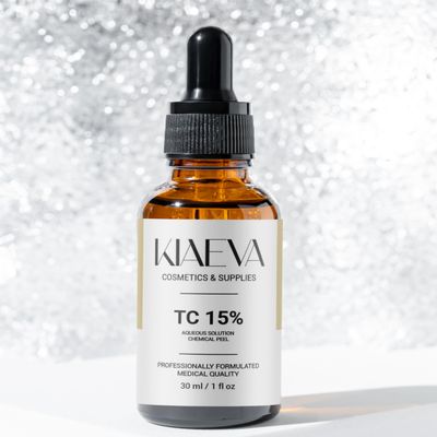 TC A Peel 15% Premium Pure Exfoliating Skin Peel for Acne Treatment and Dark Spot Fading, 1 fl.oz/30ml  1 fl oz