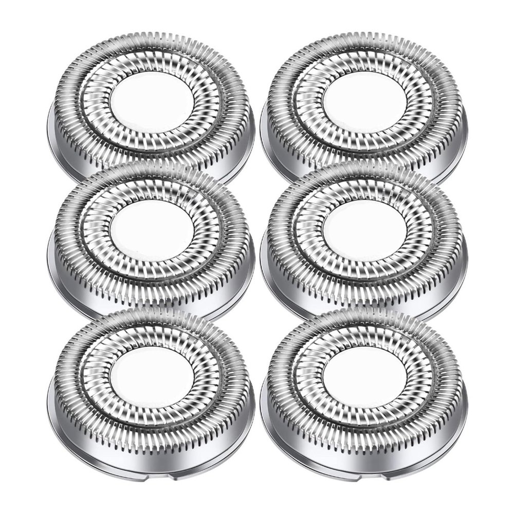 ZGHQHCDRH Aquatouch Replacement Shaver Heads,Compatible for Philips,Series 1000 2000 3000 5000 At8Xx At7Xx Pt8Xx Pt7Xx - Accessories(6PCS)