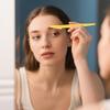 Facial Razors for Women - Eyebrow Shaper & Face Hair Remover Blades with Protective Cap - Pack of 9 (Colorful) - Dermaplaning Tool for Smooth & Glowing Skin (Pack of 12) view 2