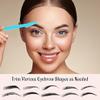 Facial Razors for Women - Eyebrow Shaper & Face Hair Remover Blades with Protective Cap - Pack of 9 (Colorful) - Dermaplaning Tool for Smooth & Glowing Skin (Pack of 12) view 4