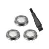 ZGHQHCDRH 3 Pcs Replacement Shaver Head,Compatible for Philips,Hq3 Hq4 Hq55 Hq56 Hq6900 Hq6868 Hq5812 Hq6874 Razor Blade view 1