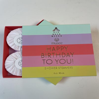 Birthday Shower Steamers