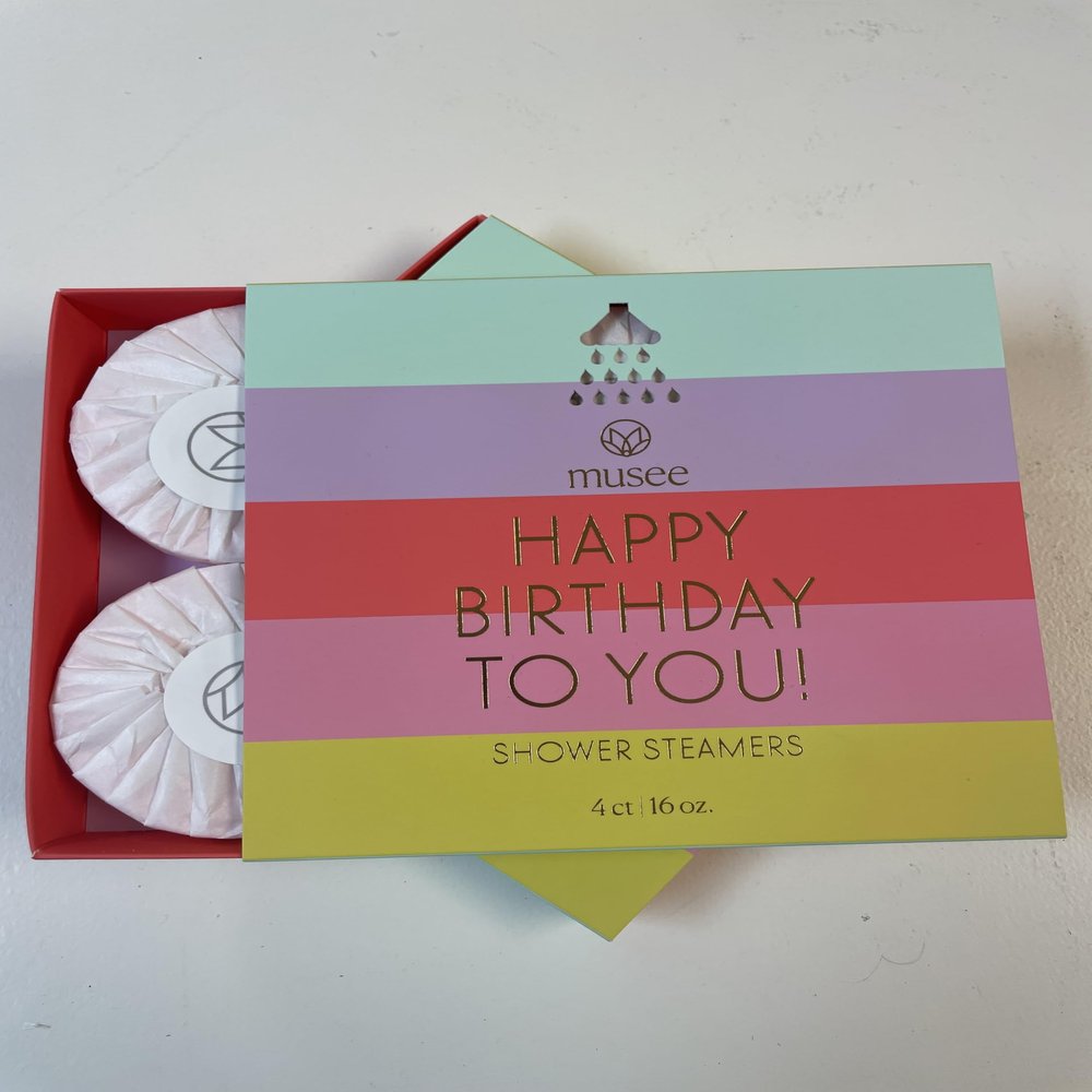 Birthday Shower Steamers