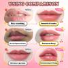 UAOE 4PCS Lip Scrub and Mask Set,Cherry and Honey Pot Lip Balm,Strawberry and Watermelon Lip Exfoliator Scrub and Moisturizer,Repair Lips Sleeping Mask,Reduce Fine Lines Lips Care Set view 3