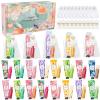 120 Pack Bulk Gifts For Women,Christmas Stocking Stuffers Gifts Set for Coworker,Mini Hand Cream Bulk, Lip Balm Set,Travel Size Hand Lotion,Thank You Gifts for Coworkers view 1