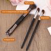 3pcs Nose Contour Brush Set, U-Shaped Sculpting Dual-End Nose Brushes Angled Makeup Brush Practical Makeup Tools for Highlighting Defining Noses & Cheekbones view 3
