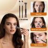 3pcs Nose Contour Brush Set, U-Shaped Sculpting Dual-End Nose Brushes Angled Makeup Brush Practical Makeup Tools for Highlighting Defining Noses & Cheekbones view 4