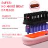 Cordless Hair Straightener Brush - Portable Hair Brush for Travel - 30s Fast Heating - Portable Straightening Brush for Travel, Mini Hot Straightening Comb for Women view 3